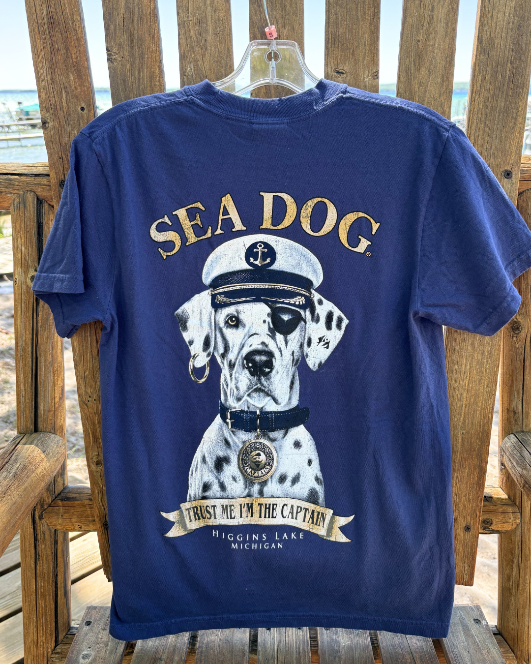 Sea Dog I'm The Captain Tee