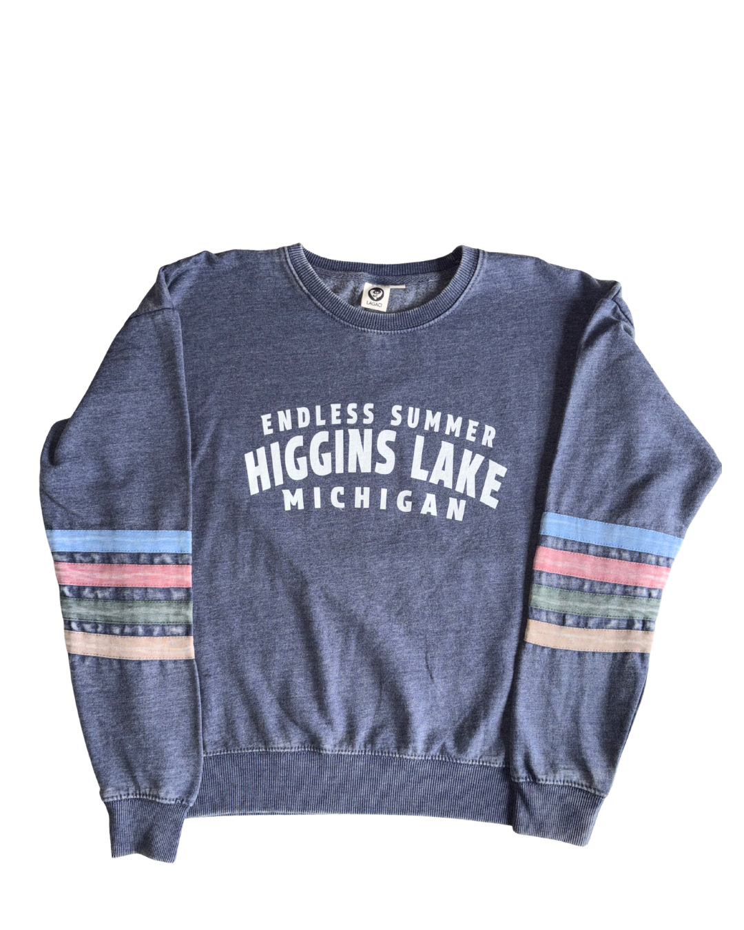 Twill Striped Crew