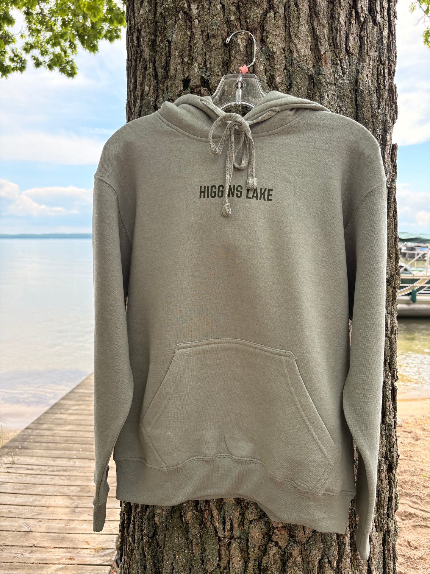 Vertical Michigan Hoodie