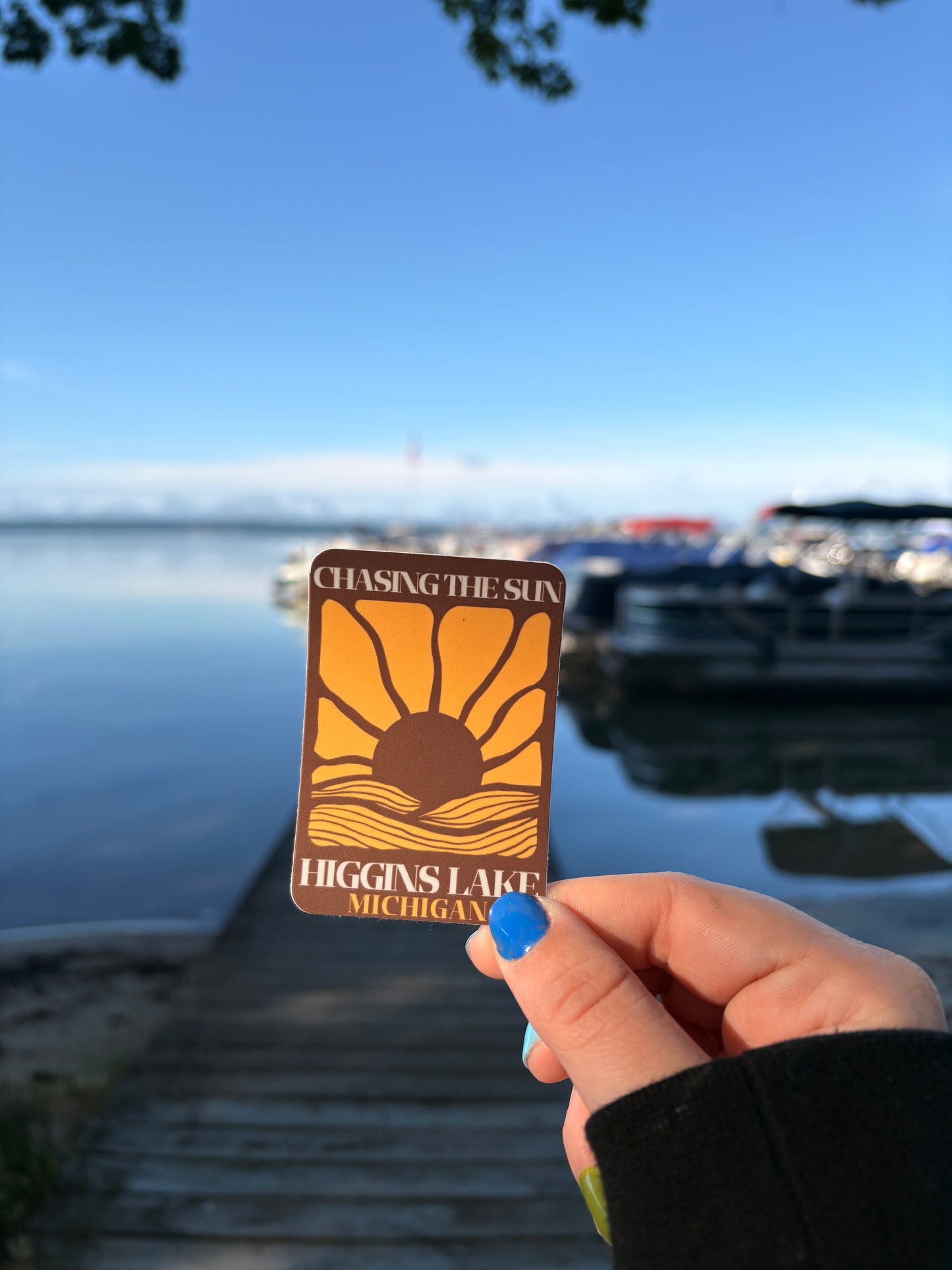Chasing the Sun Sticker