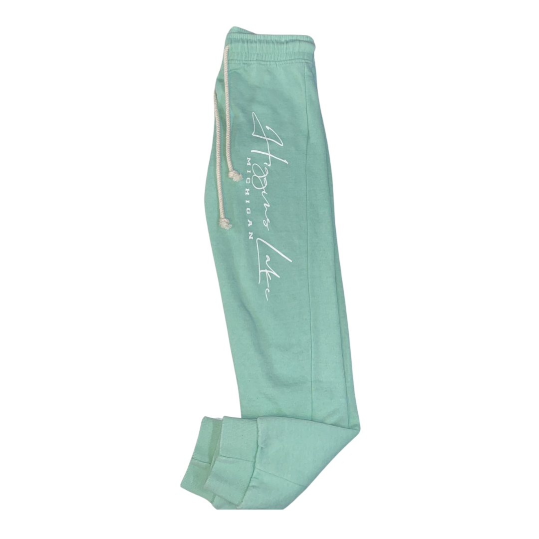 Santorini Script Fleece Jogger *