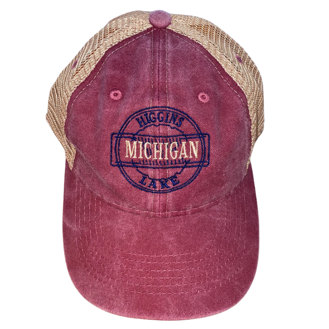 Circle Stamp Trucker Hat *