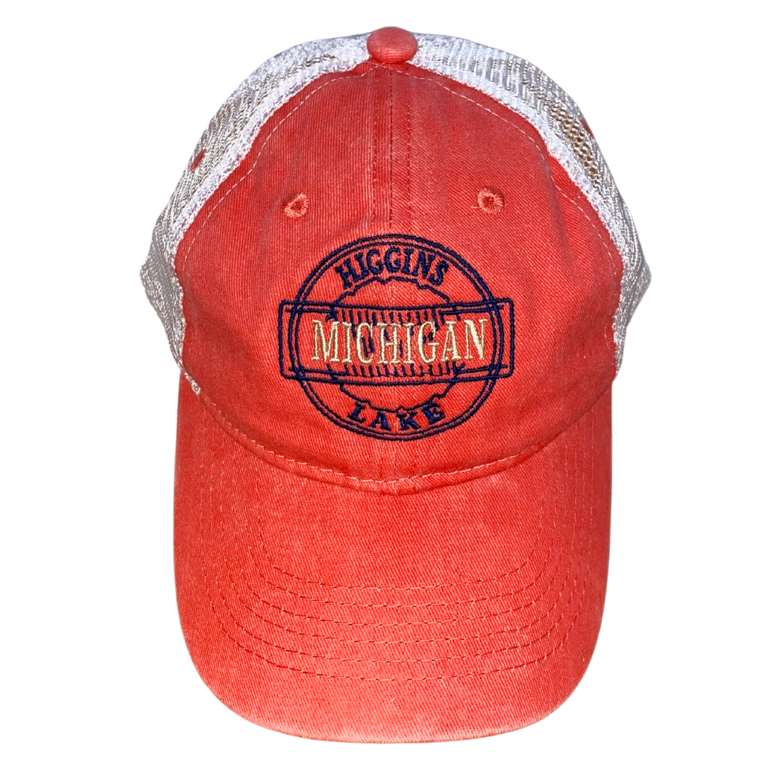 Circle Stamp Trucker Hat *