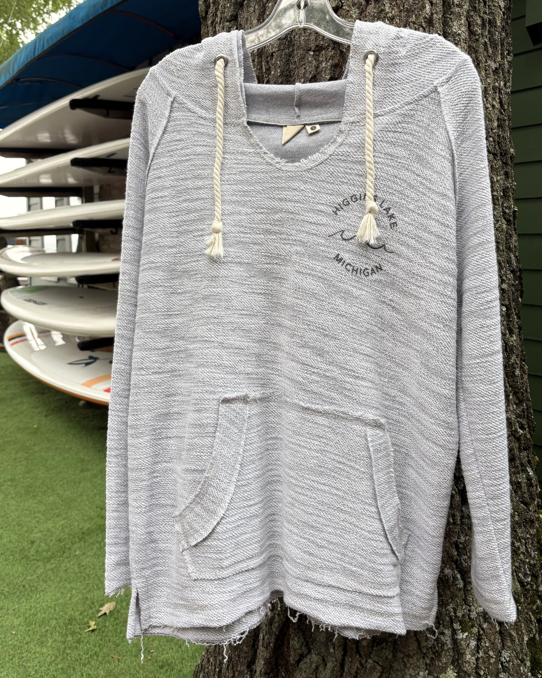 Distressed Rope Hoodie
