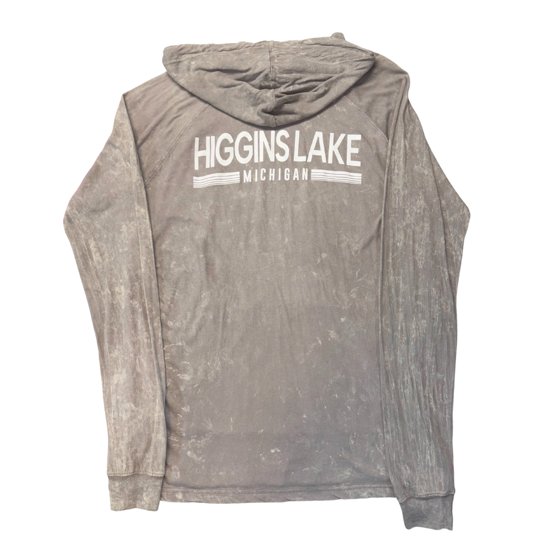 Mineral Wash Hooded Long Sleeve