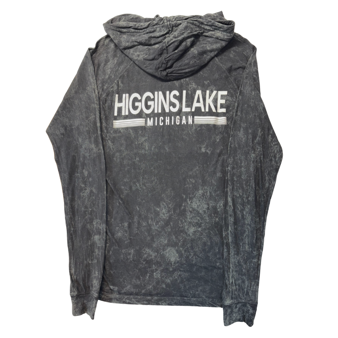 Mineral Wash Hooded Long Sleeve