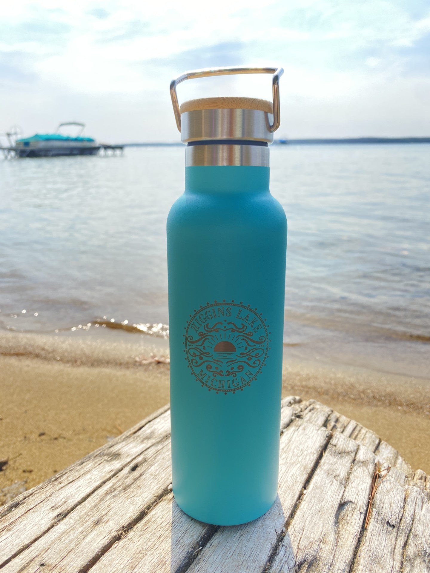 Vintage Sun Water Bottle 20oz
