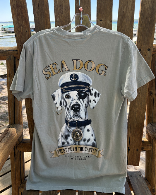 Sea Dog I'm The Captain Tee