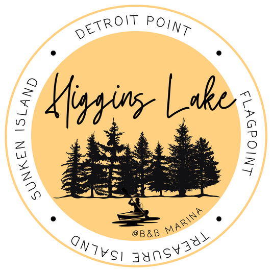 Four Points Higgins Lake Sticker