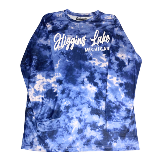 Tie Dye Rash Guard Long Sleeve SPF