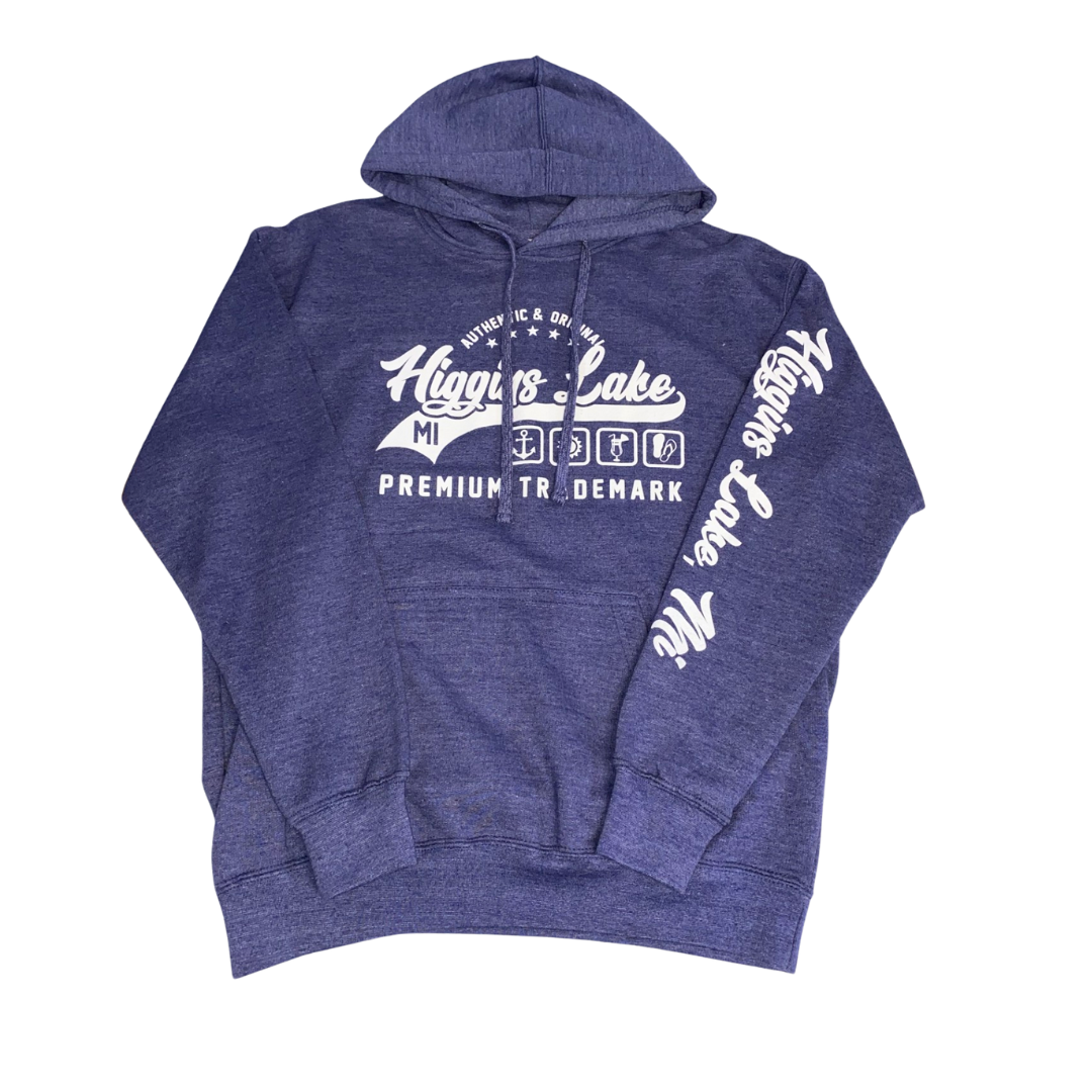 Higgins Lake Ballpark Icon Hoodie