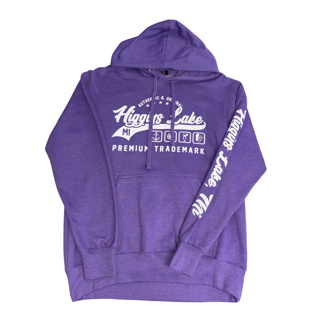 Higgins Lake Ballpark Icon Hoodie