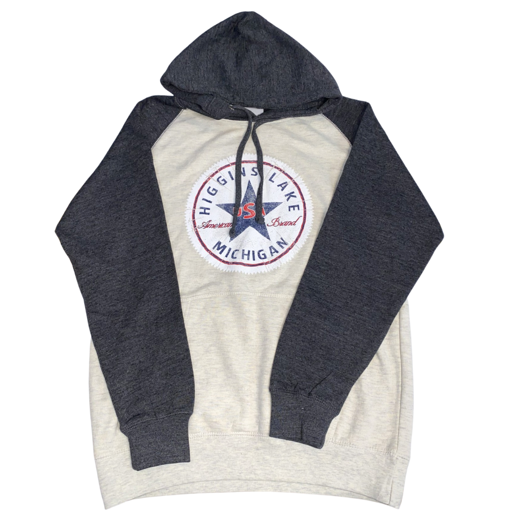 Higgins Lake Two-Toned Converse Hoodie