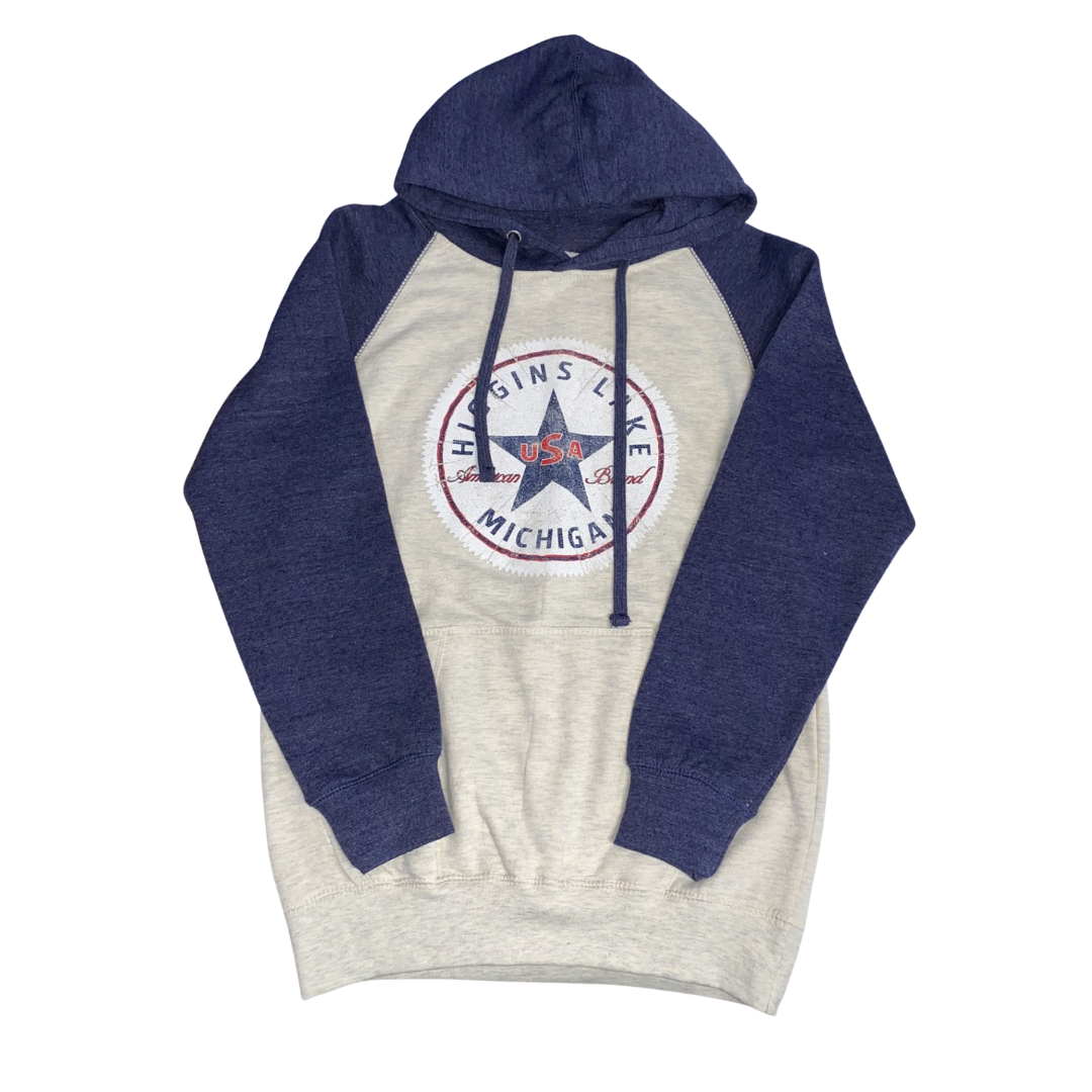 Higgins Lake Two-Toned Converse Hoodie