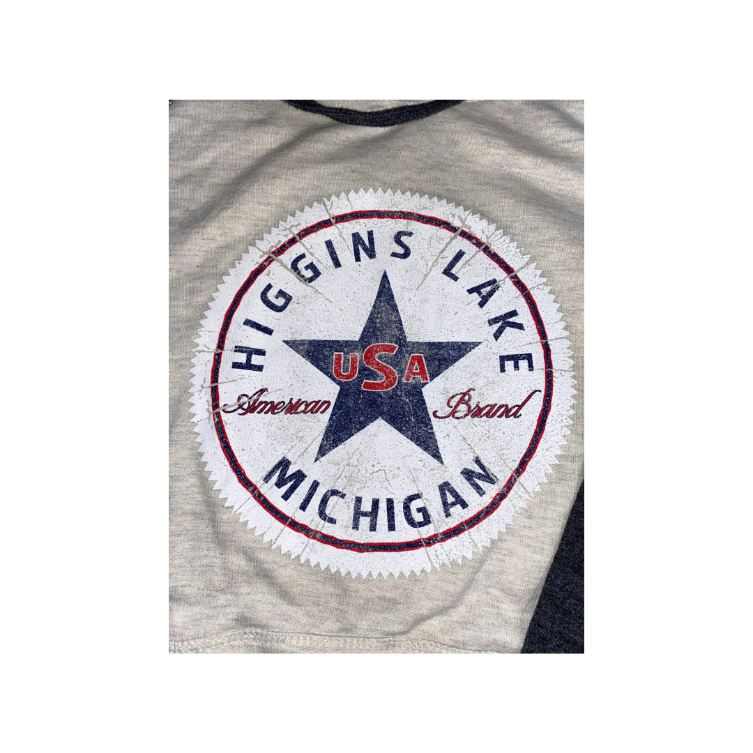 Higgins Lake Two-Toned Converse Hoodie