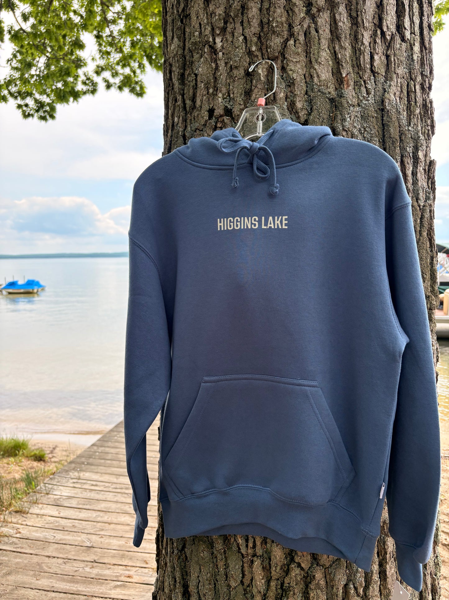 Vertical Michigan Hoodie
