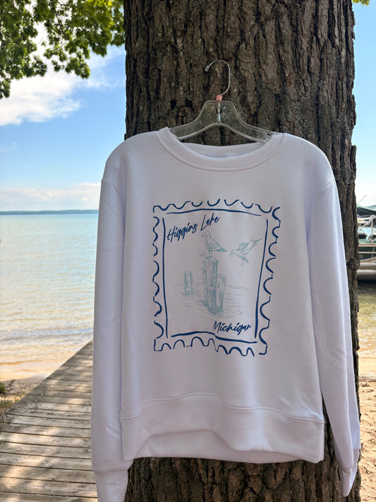 Seagull Stamp Crewneck