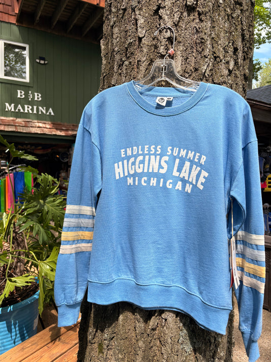 Twill Striped Crew