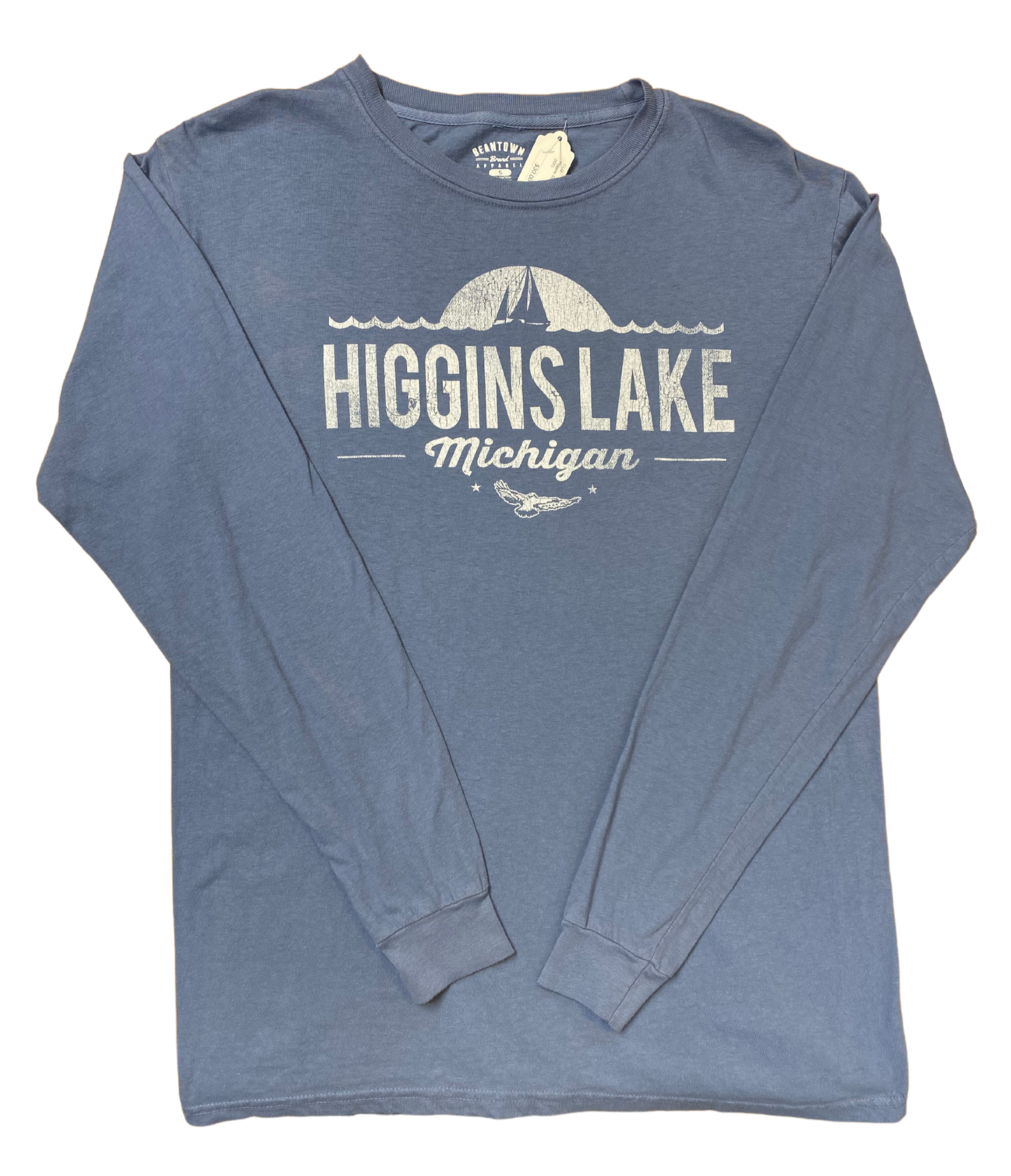 Higgins Lake Sailboat Hawk Long Sleeve