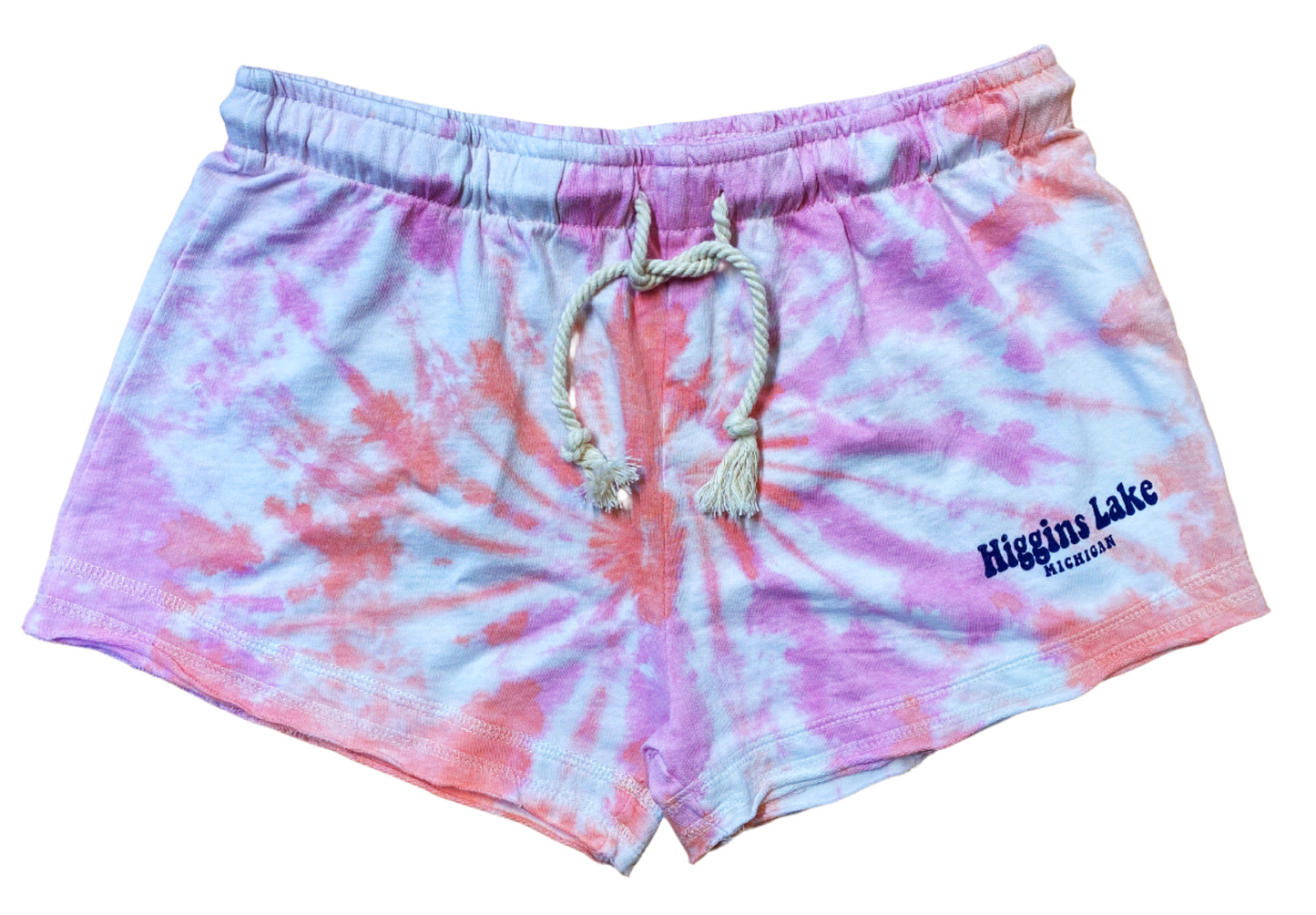 Higgins Lake Tie-Dye Shorts