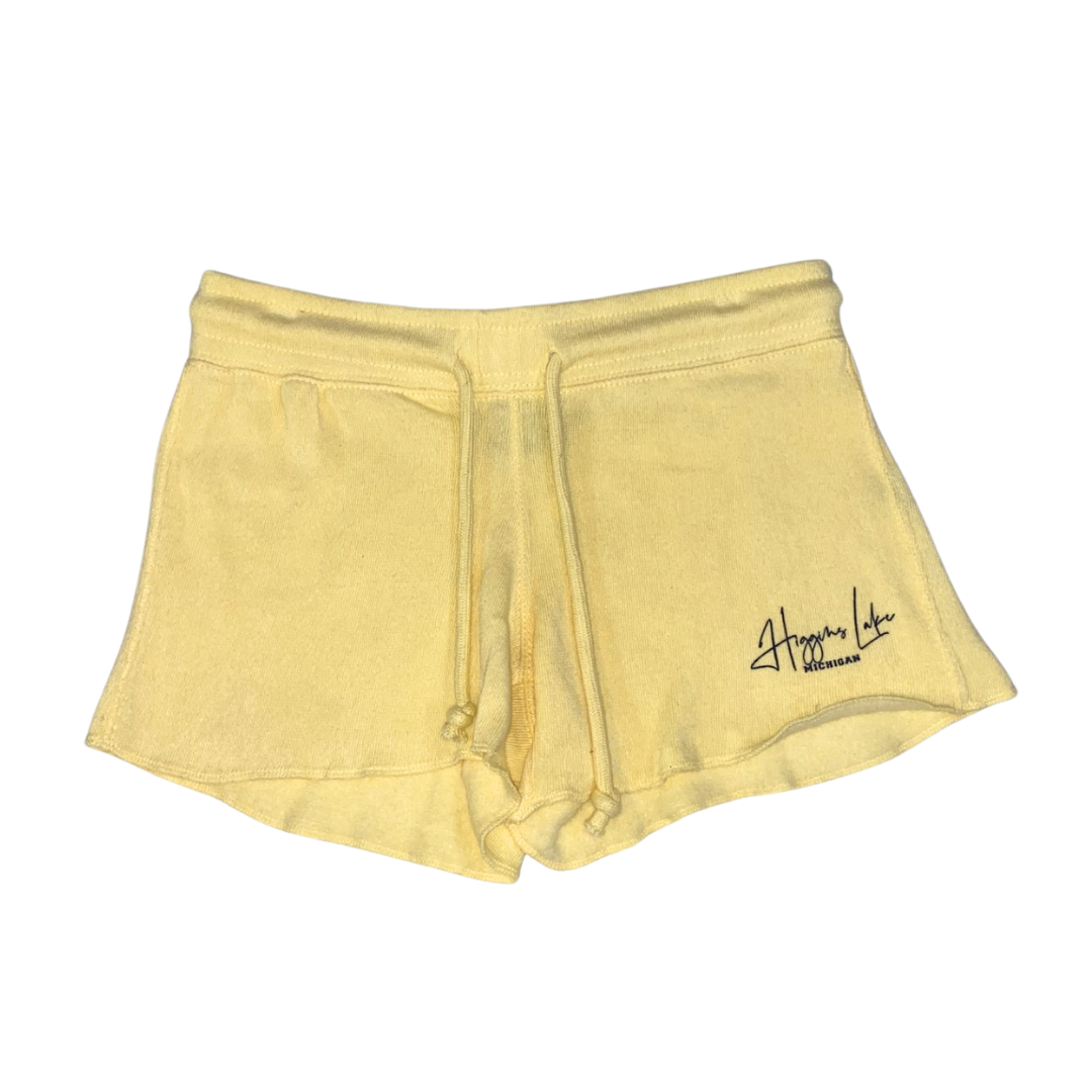 Santorini Script Fleece Shorts