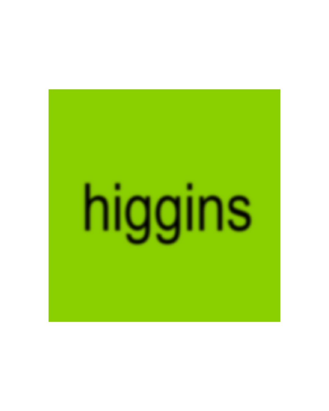 higgins brat sticker 3x3