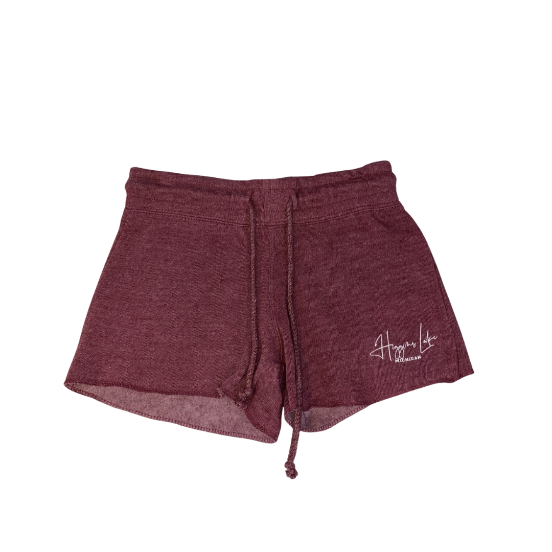 Santorini Script Fleece Shorts