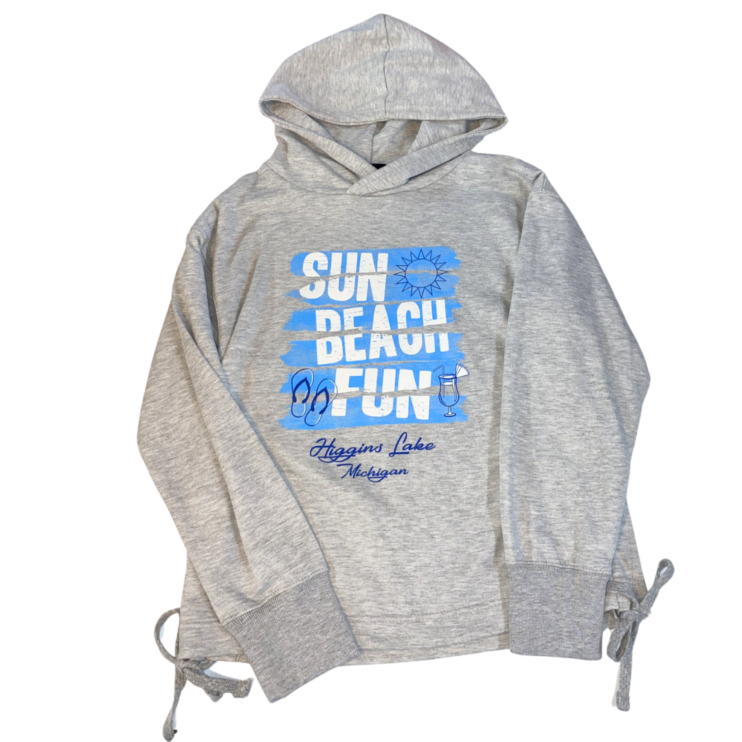 Drawstring side Hoodie