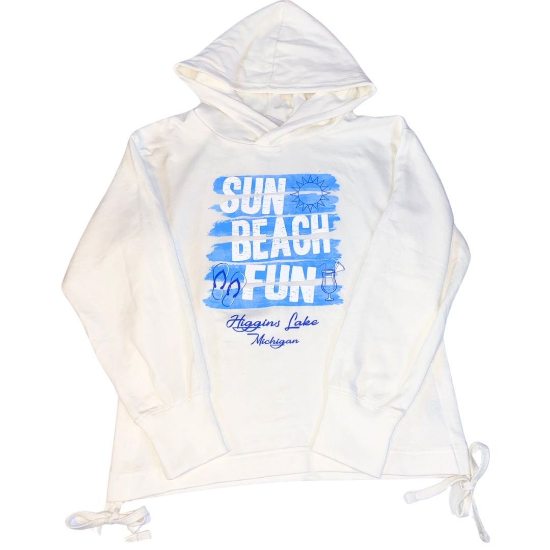 Drawstring side Hoodie