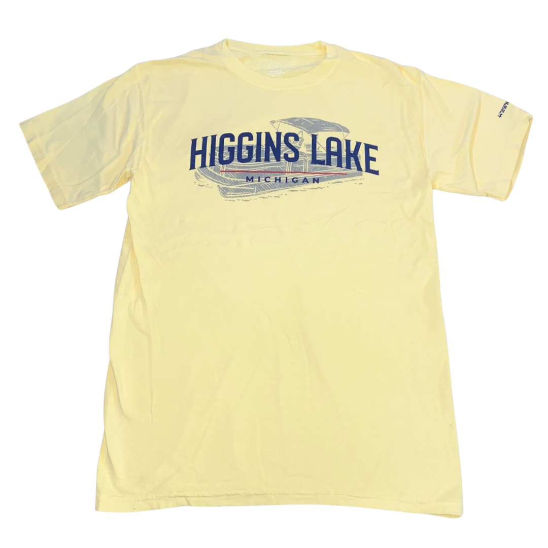 Higgins Lake Pontoon Short Sleeve