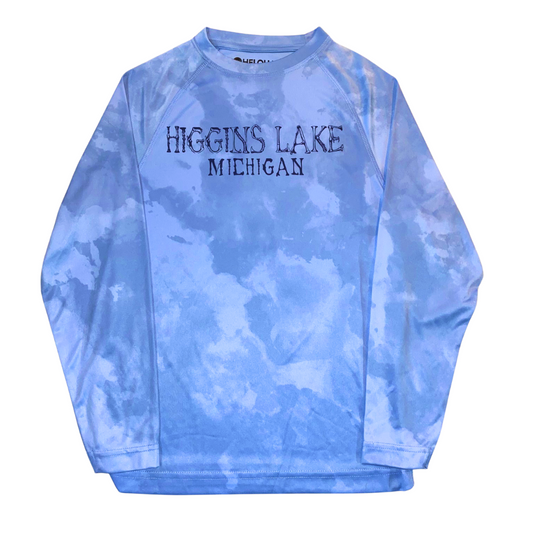 Youth Marbled Long Sleeve Higgins SPF