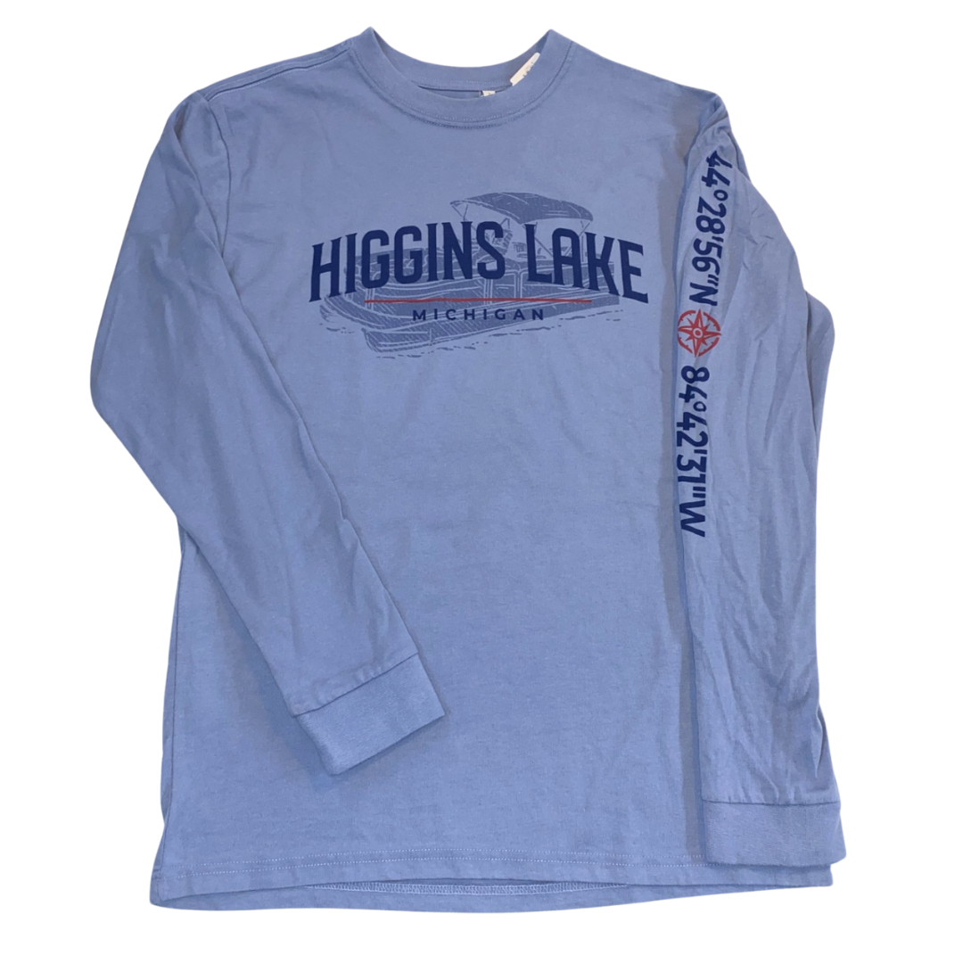 Higgins Lake Pontoon Long Sleeve