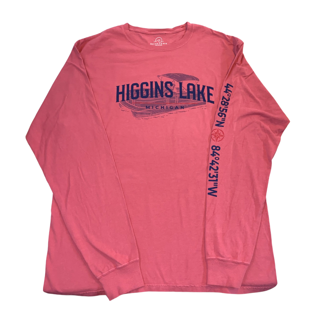 Higgins Lake Pontoon Long Sleeve