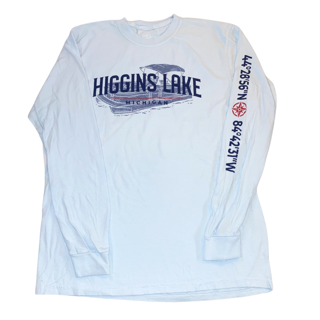 Higgins Lake Pontoon Long Sleeve