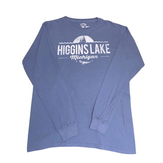 Higgins Lake Sailboat Hawk Long Sleeve