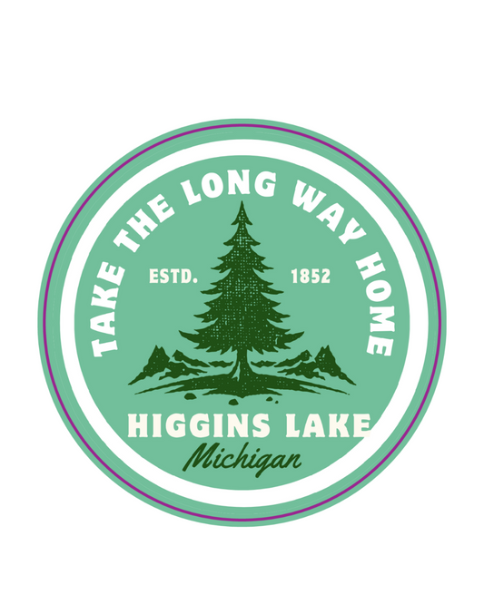 Long Way Home Sticker 2x2