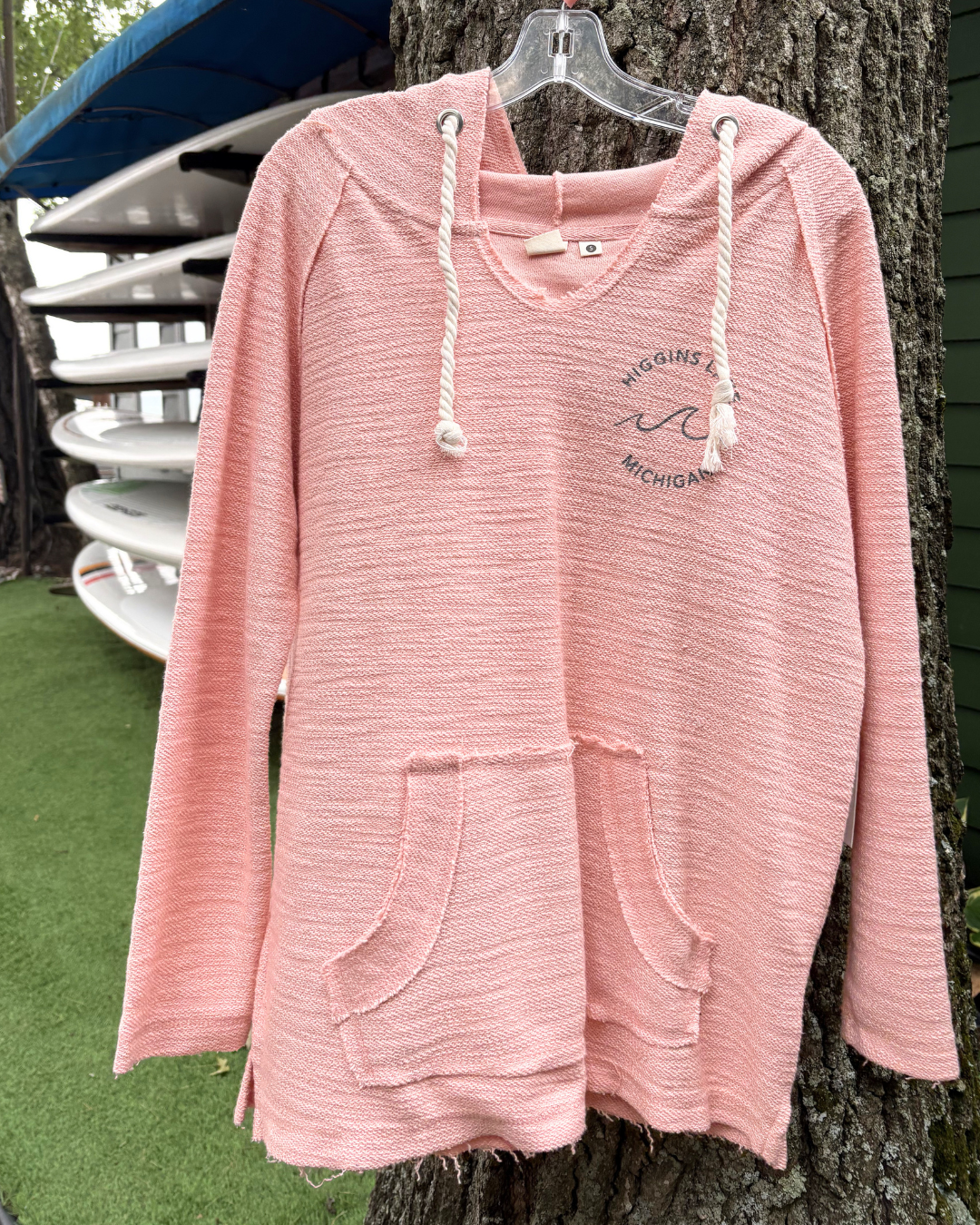 Distressed Rope Hoodie