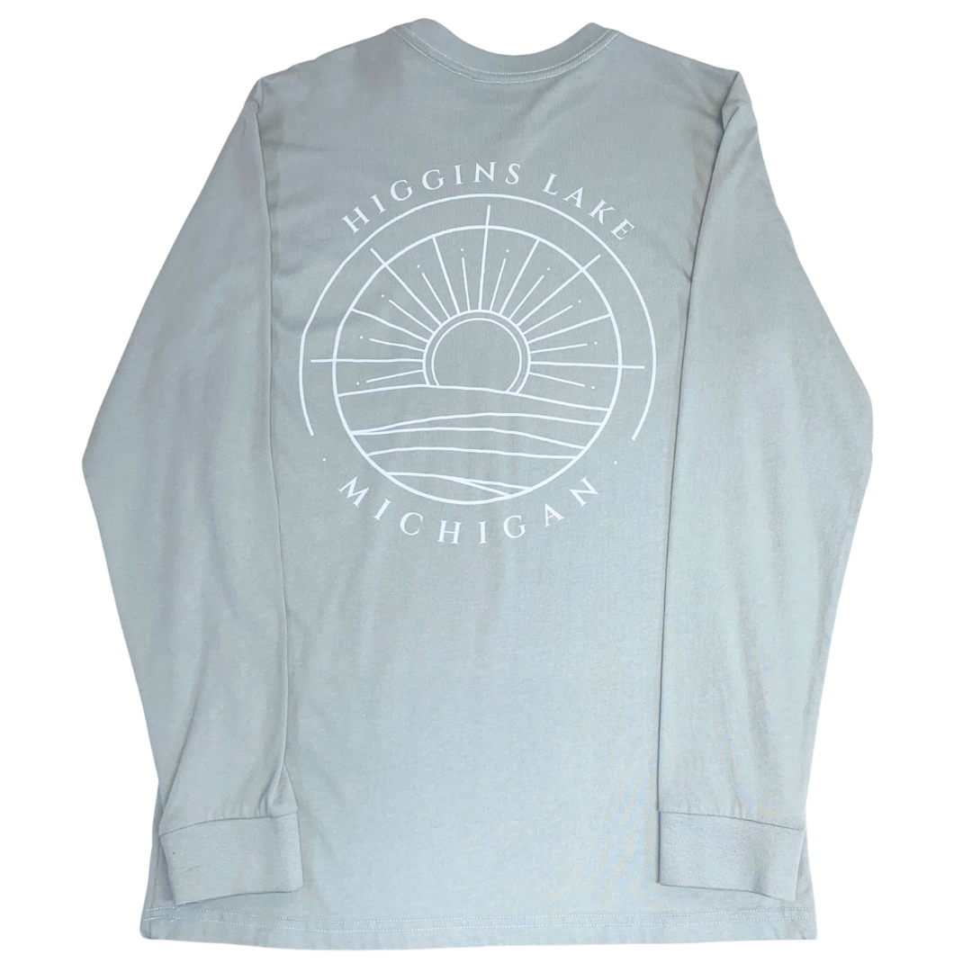 Thin Sunset Outline- Long Sleeve